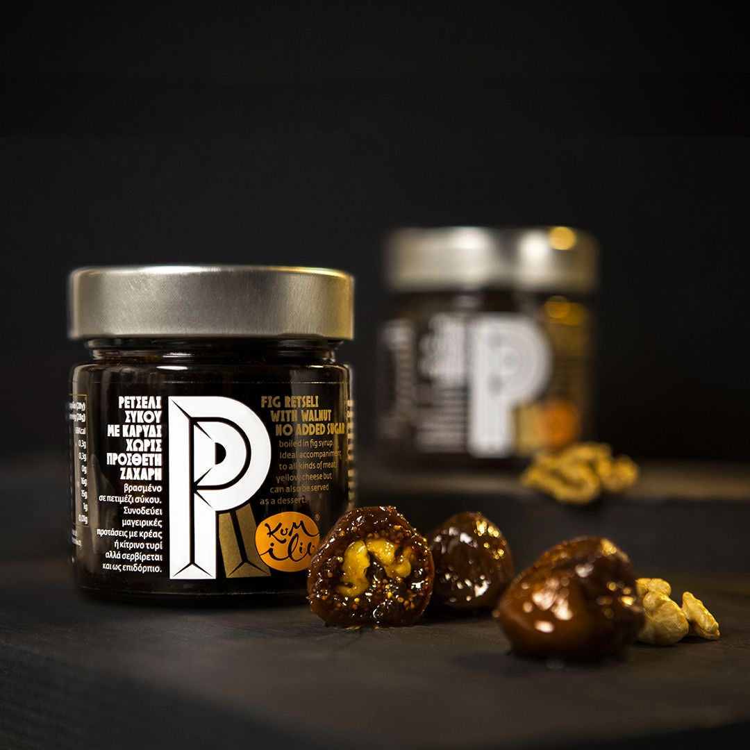 KUMILIO Premium Feigen-Retseli mit Walnuss 300 g Kumilio