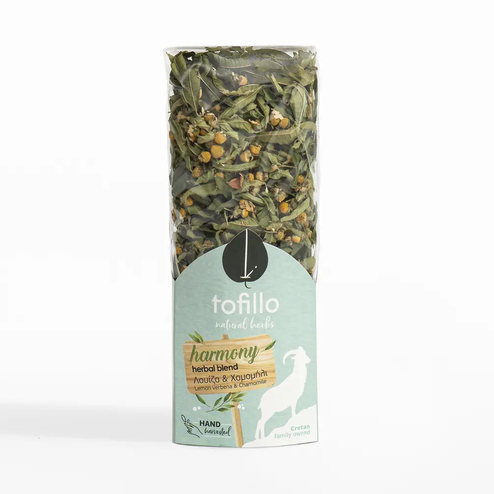 TOFILLO HARMONY – Kräuterteemischung Zitronenverbene & Kamille Tofillo