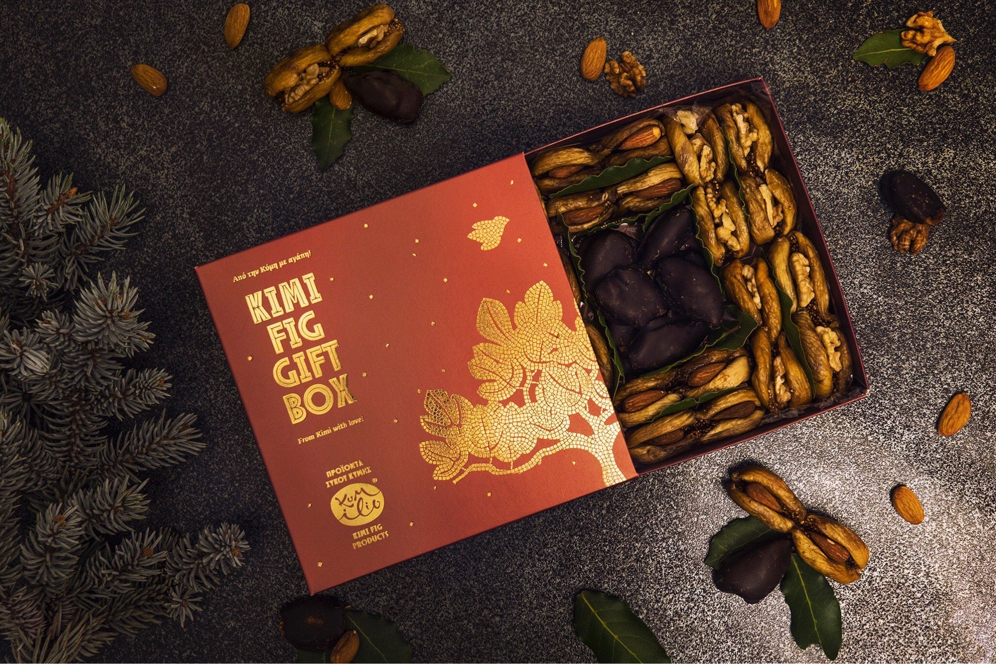 KUMILIO Premium Kymi Feigen Geschenkbox Kumilio