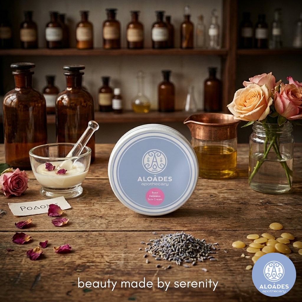 ALOADES - Rosen-Bienenwachs-Hautpflegecreme Aloades Apothecary