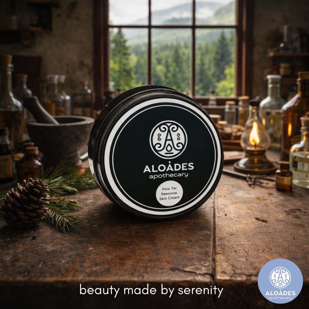 ALOADES - Hautpflegecreme mit Kiefernteer und Bienenwachs Aloades Apothecary