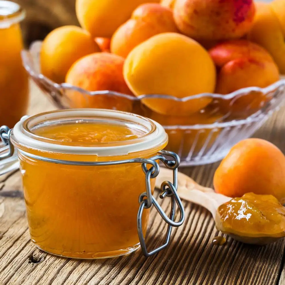 YIAM Handgemachte Aprikosenmarmelade, 240 g, ohne Zuckerzusatz YIAM