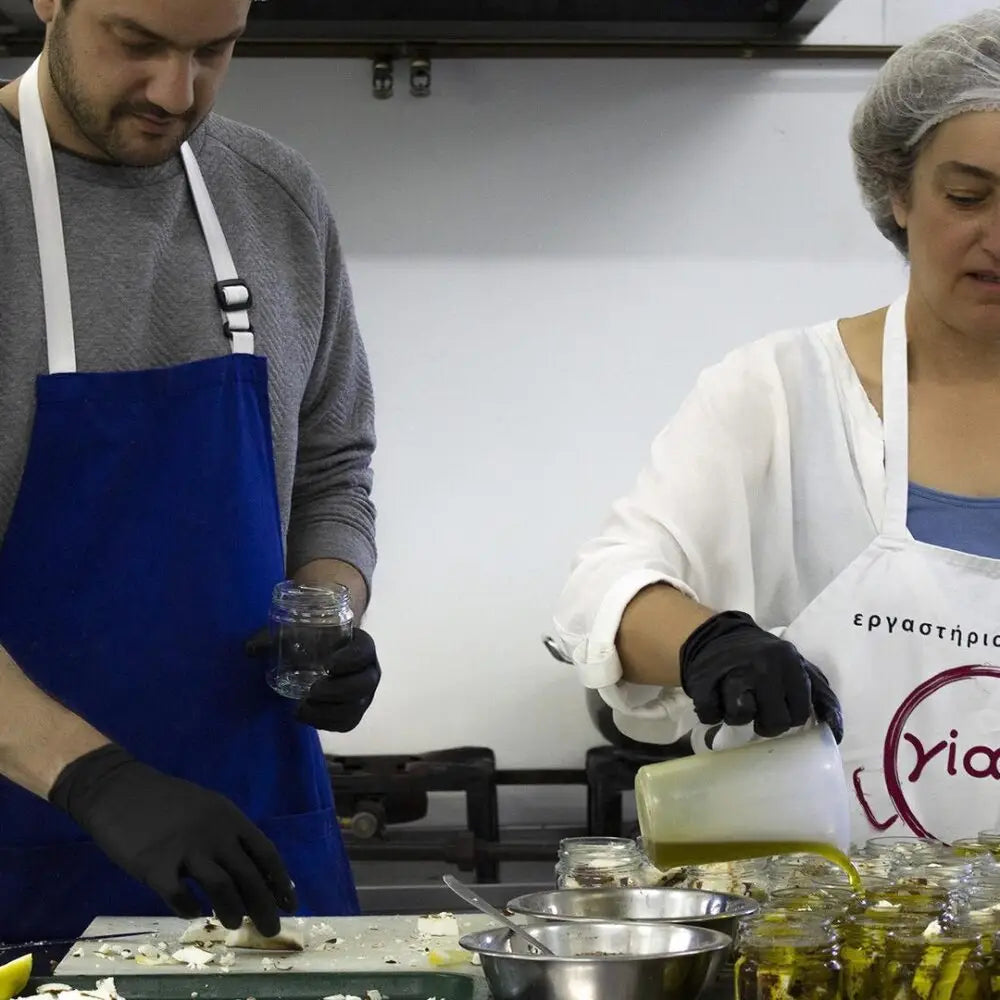 YIAM Griechischer handgemachter Löffel Dessert Walnuss mit Traubenmost YIAM