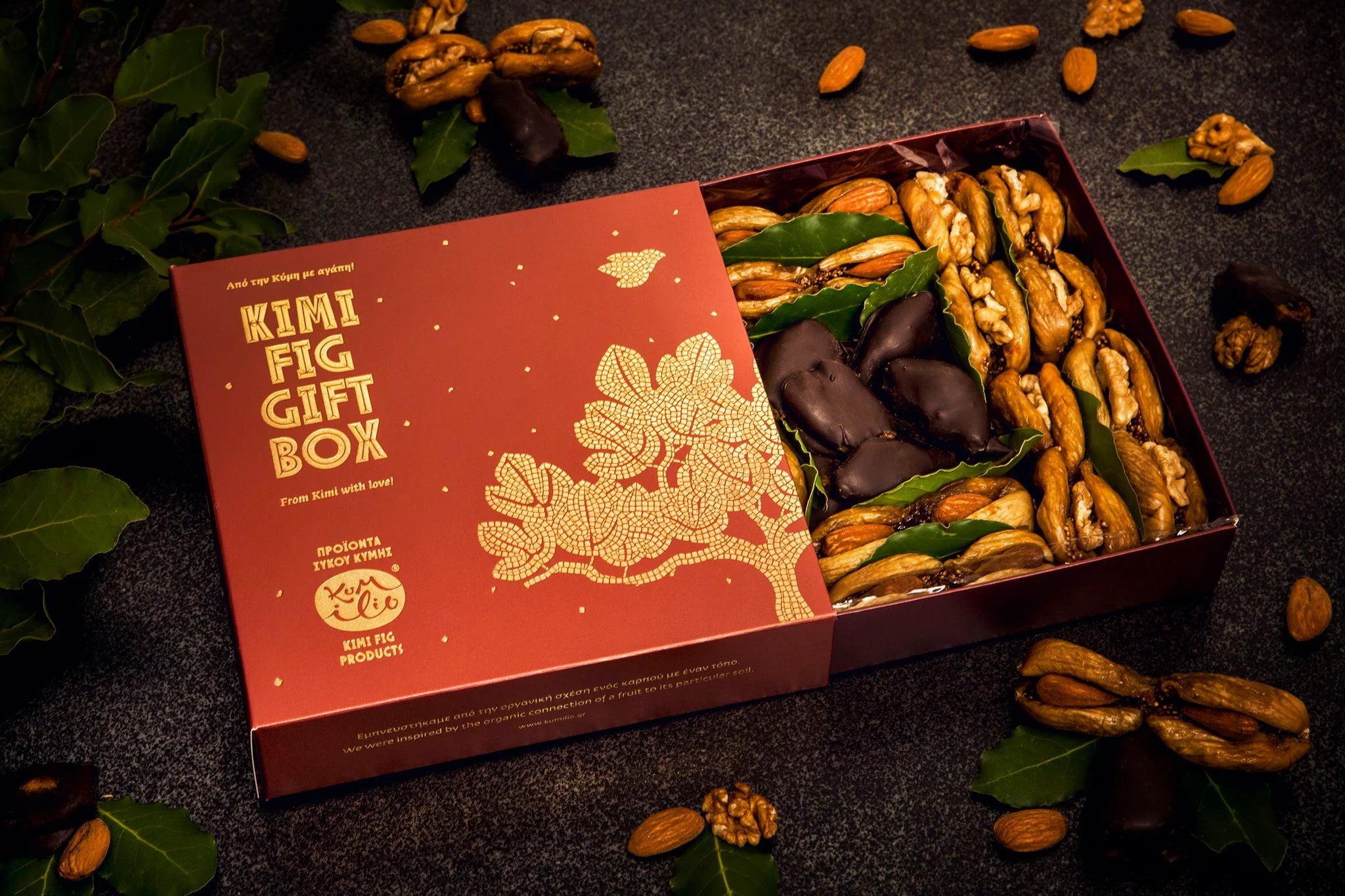 KUMILIO Premium Kymi Feigen Geschenkbox Kumilio